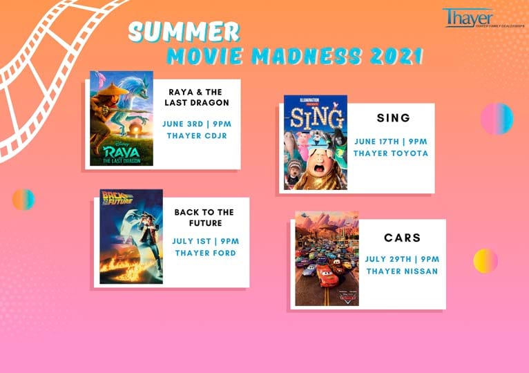 Thayer Summer Movie Madness 2021